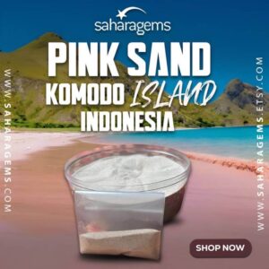 pink sand komodo island indonesia for sale saharagems